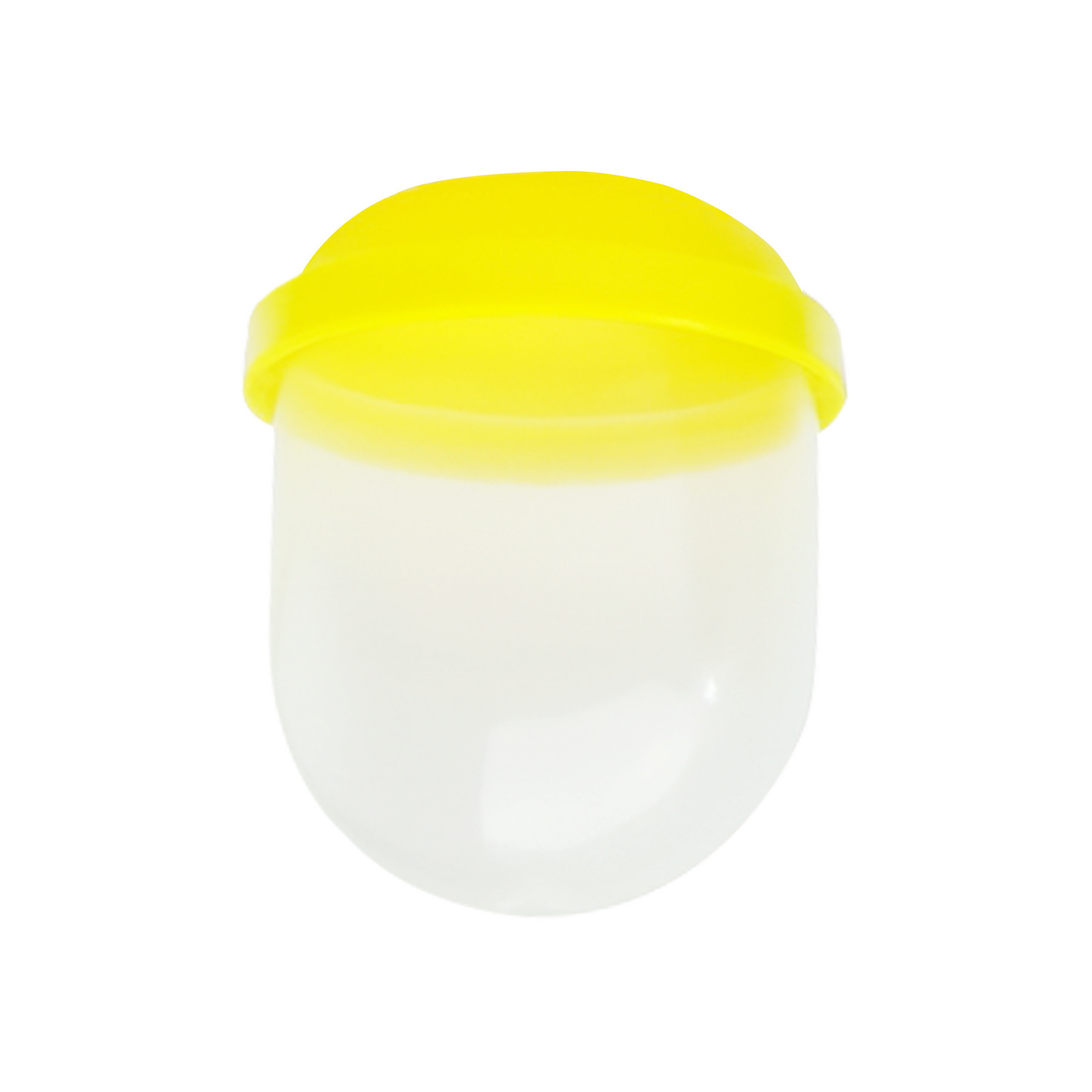 1.1" Empty Yellow Acorn Toy Capsules