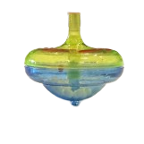 2" Colorful Plastic Spin Tops