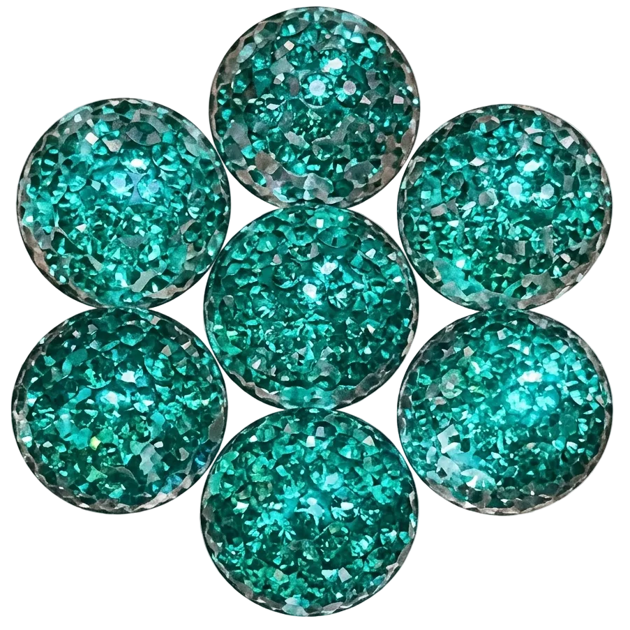 27mm (1") Sparkly Rubber Bouncy Balls