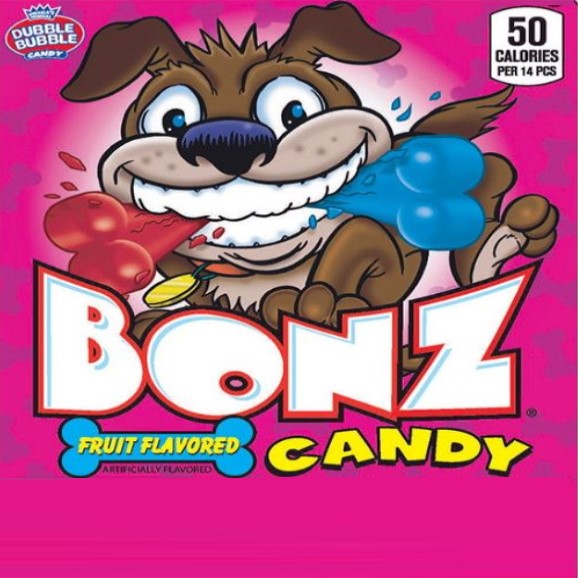 Bulk Dubble Bubble Bonz Candy Wholesale