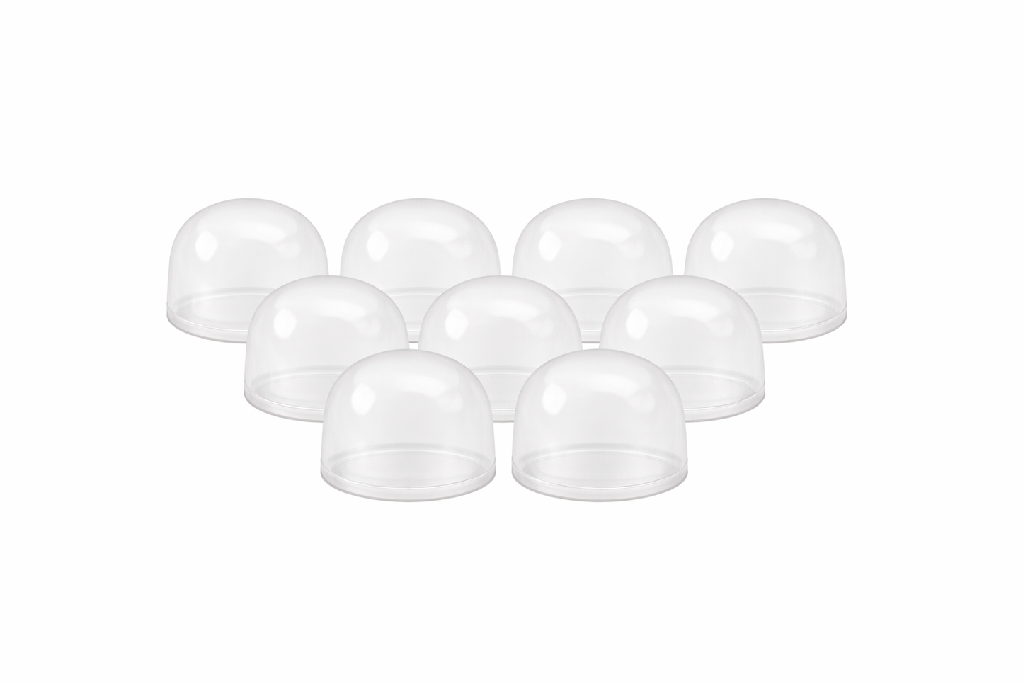 2" Bottoms Only Empty Toy Capsules
