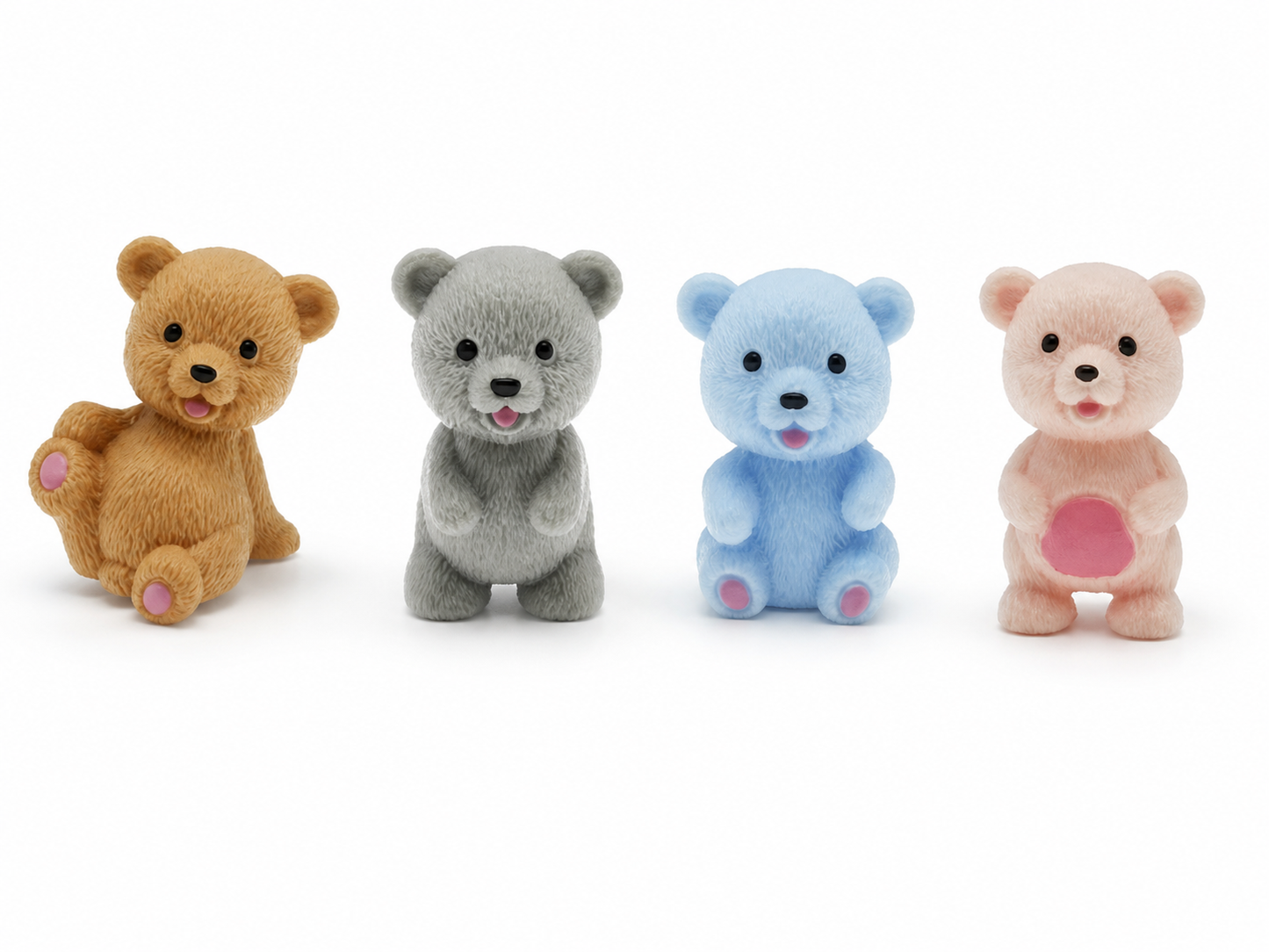 2" Fuzzy Cub Bears