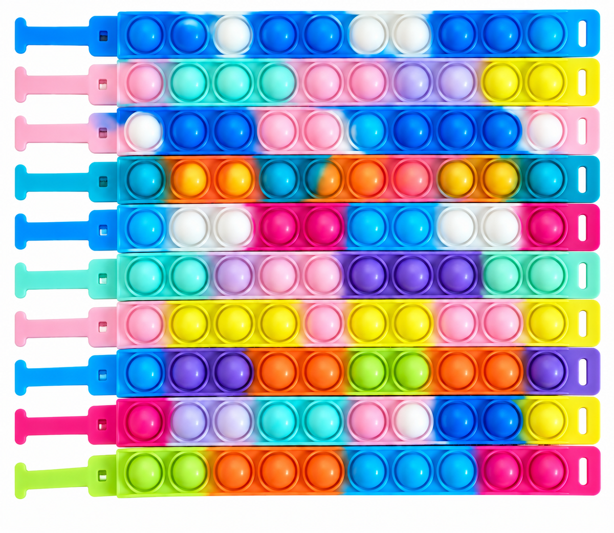 Bulk Pop It Bracelet Toys