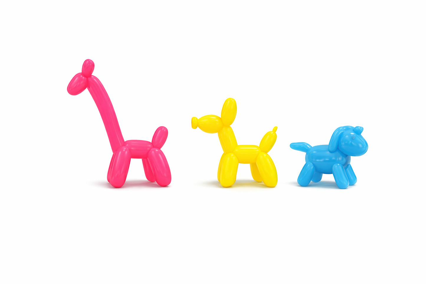 2" Stretch Balloon Dogs