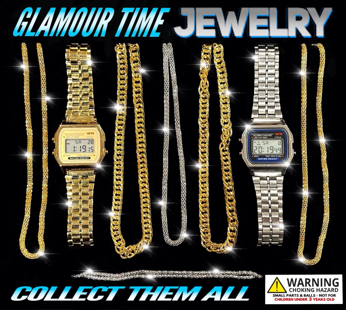 2" Glamour Time Jewelry In Toy Capsules