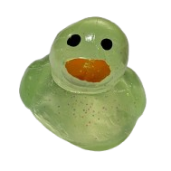 2" Colorful Squishy & Sticky Ducks