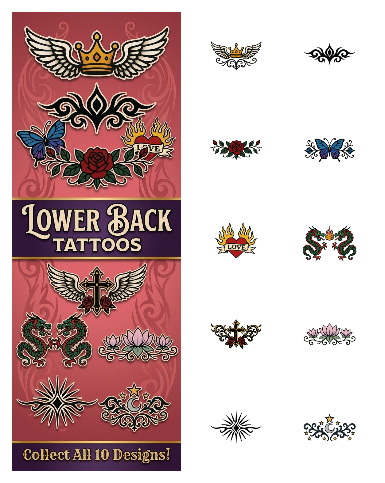 Lower Back Tattoos