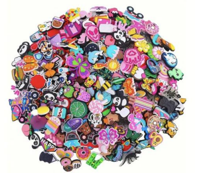 1" Assorted Random Shoe Button Toys Mix