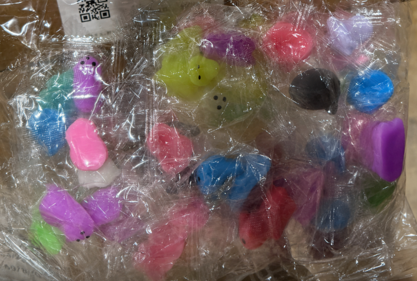 1" Bright Flubby Creatures