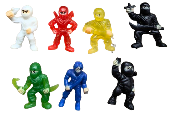1" Ninja Toys