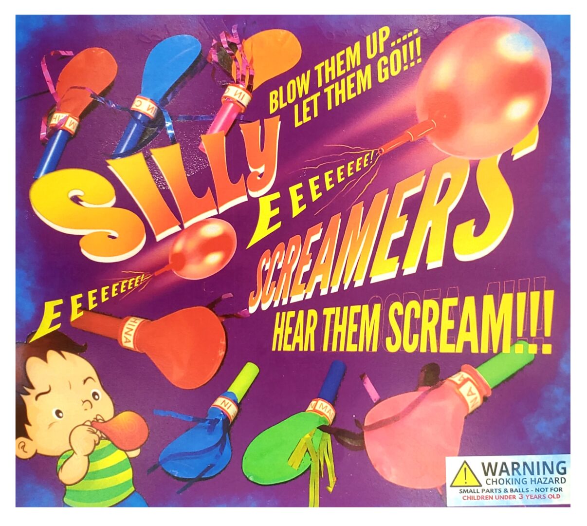2" Silly Screamers in Toy Capsules