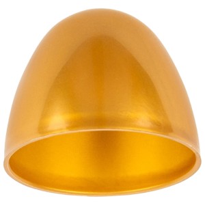Large Plastic Gold Bronze Easter Eggs