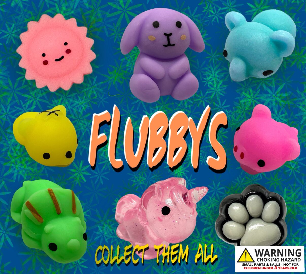 2" Flubbys In Toy Capsules