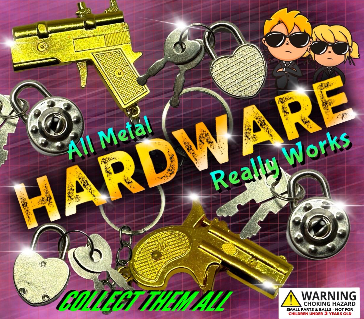 2" Hardware In Toy Capsules