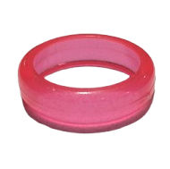 Colorful Clear Plastic Bright Rings