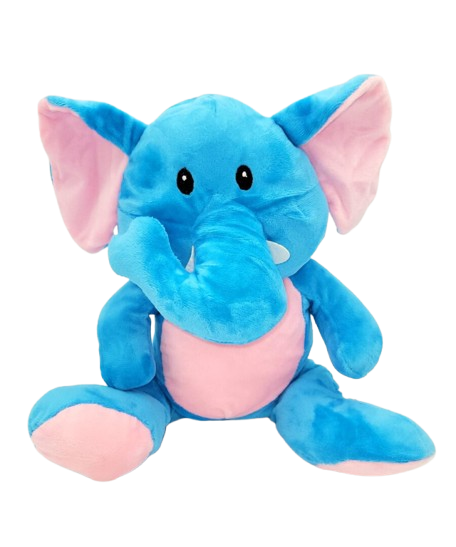 11″ Blue Elephant Plush Toy