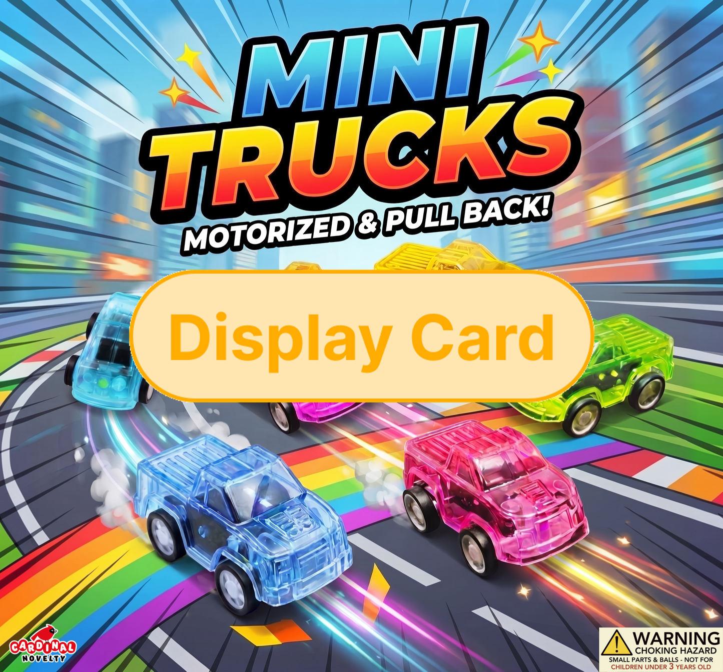 Display card overlay 2inch