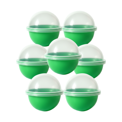 2.2" Empty Green Round Toy Capsules