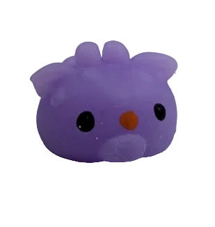 2" Assorted Flubby Animal Mix in Sold Colors