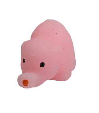 2" Assorted Flubby Animal Mix in Sold Colors