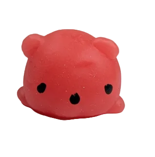 2" Assorted Flubby Animal Mix in Sold Colors