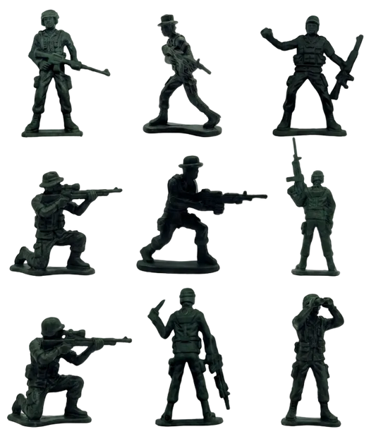 2" Classic Green Army Men Toys