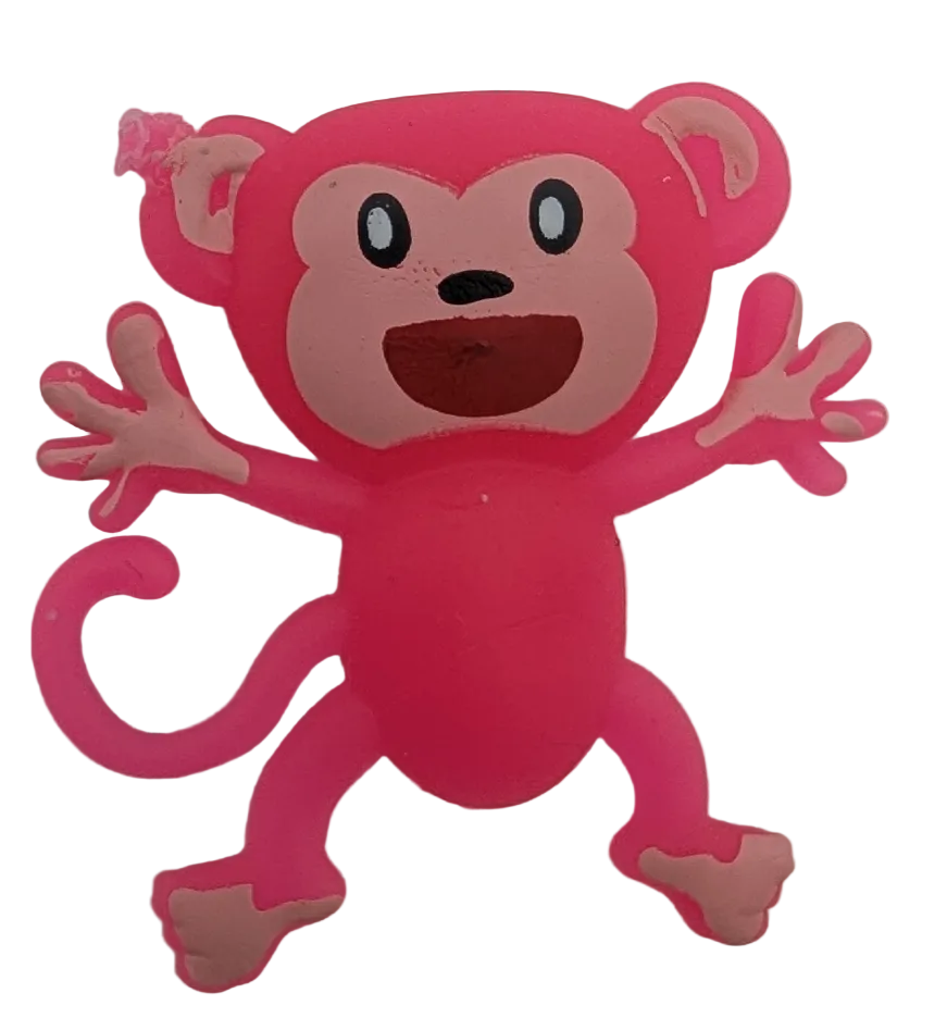 2" Stretch Monkey Toys