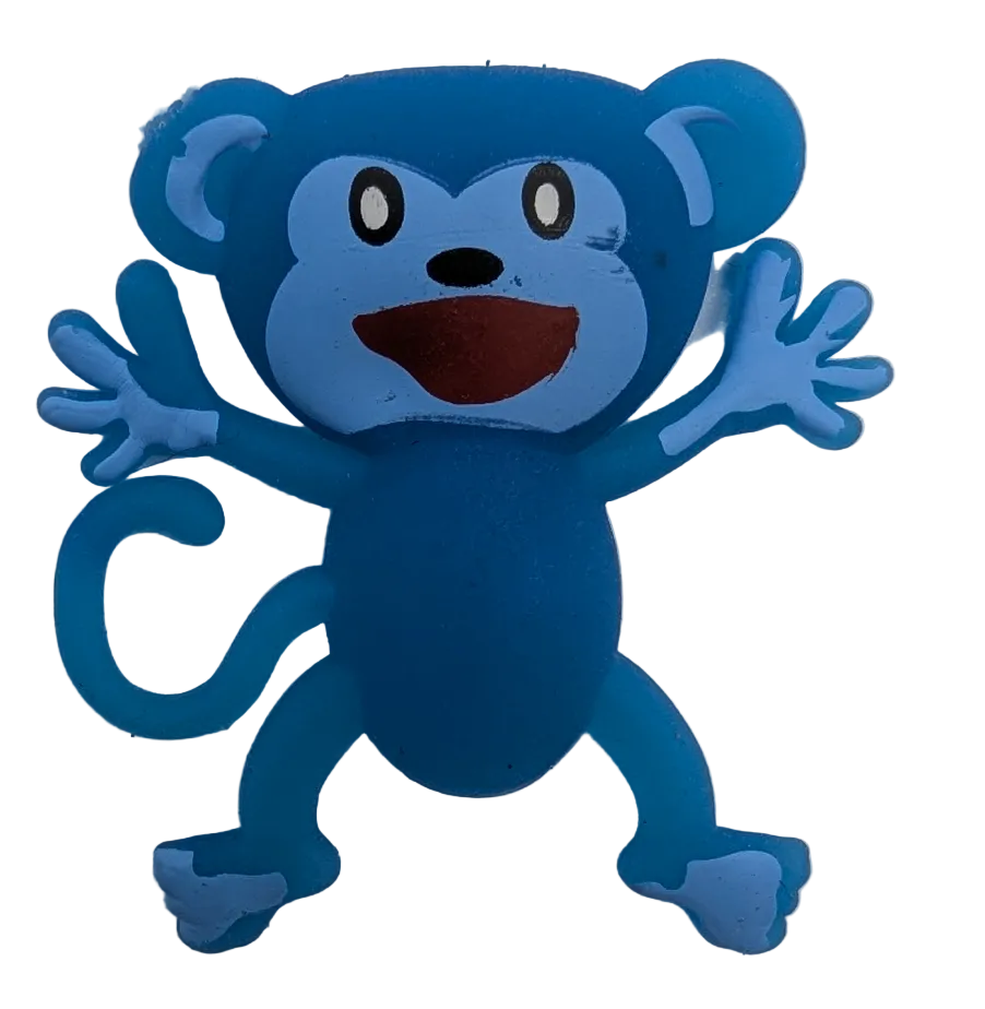 2" Stretch Monkey Toys