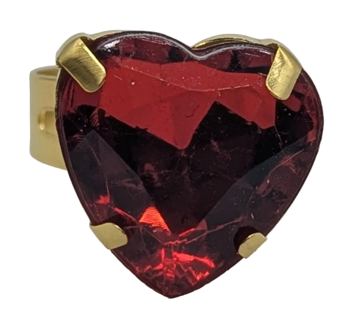Colorful Radiant Gem Toy Rings - Assorted Styles