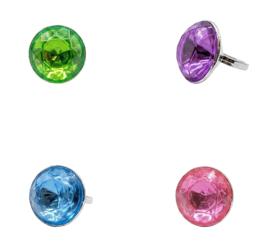 Jumbo Gem Toy Ring