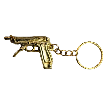 1" Mini Gold Metallic Toy Gun Mix