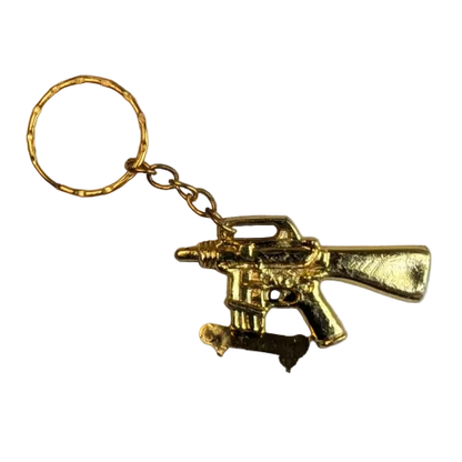 1" Mini Gold Metallic Toy Gun Mix