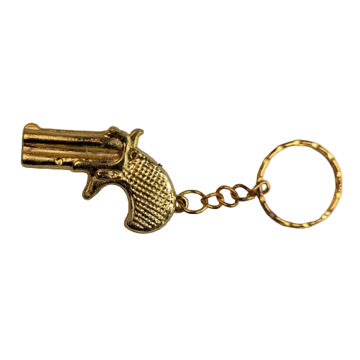 1" Mini Gold Metallic Toy Gun Mix