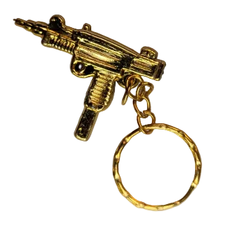 1" Mini Gold Metallic Toy Gun Mix