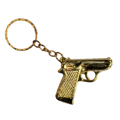 1" Mini Gold Metallic Toy Gun Mix