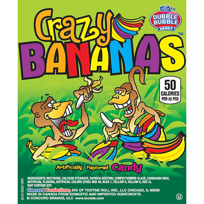 Bulk Crazy Bananas Candy Wholesale