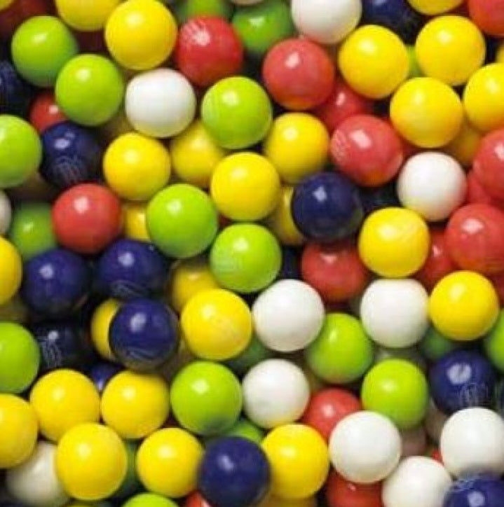 Dubble Bubble Tropical Fruit 1" Gumballs