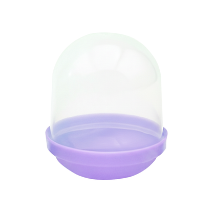 1.1" Empty Assorted / Mixed Color Acorn Toy Capsules