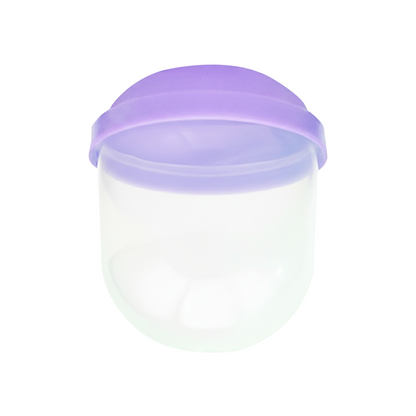 1.1" Empty Purple Acorn Toy Capsules
