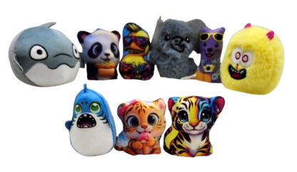 3″ Assorted Mini Plush Crane Mix - Shorty Mix
