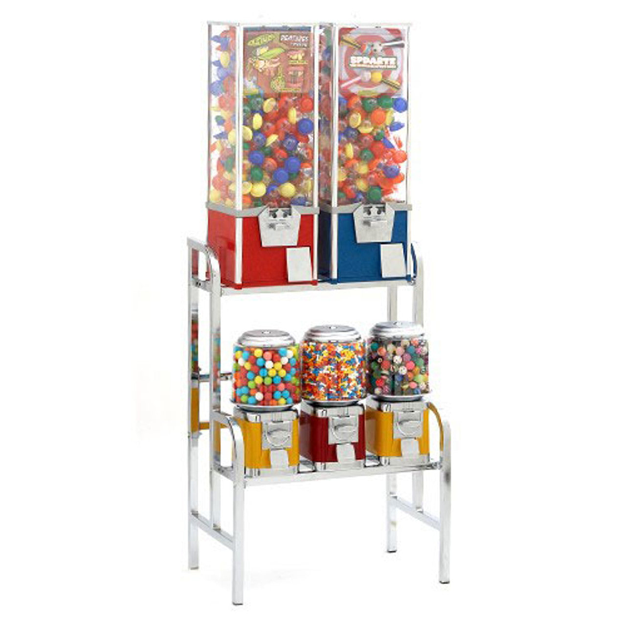 Northwestern 5 Way Square Toy Capsule & Gumball Machine Deal - Refurbished