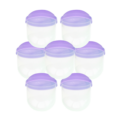 2" Empty Purple Acorn Toy Capsules