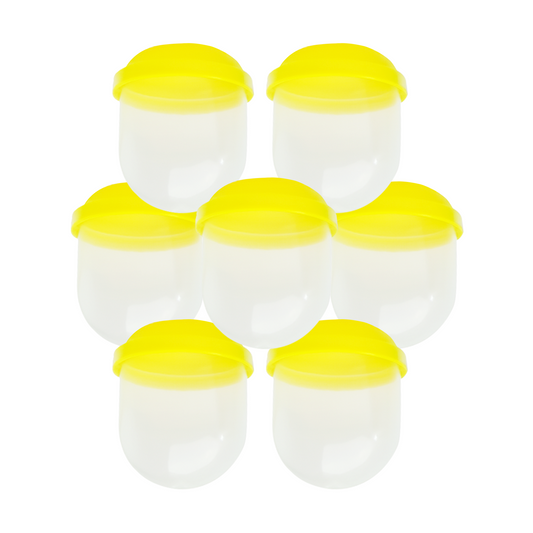 2" Empty Yellow Acorn Toy Capsules