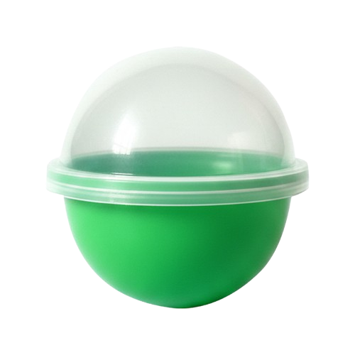 2.2" Empty Green Round Toy Capsules