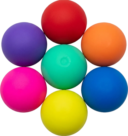 49mm (1.93") Solid Neon Color Bouncy Balls