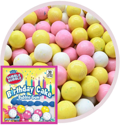 Dubble Bubble  1" Birthday Cake Gumballs