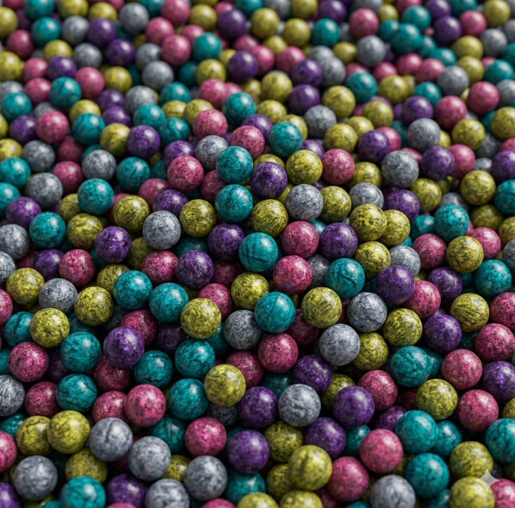 45mm (1.77") Realistic Bowling Ball Super High Bouncy Balls