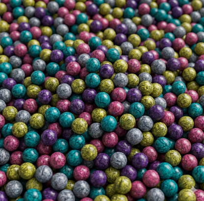 45mm (1.77") Realistic Bowling Ball Super High Bouncy Balls
