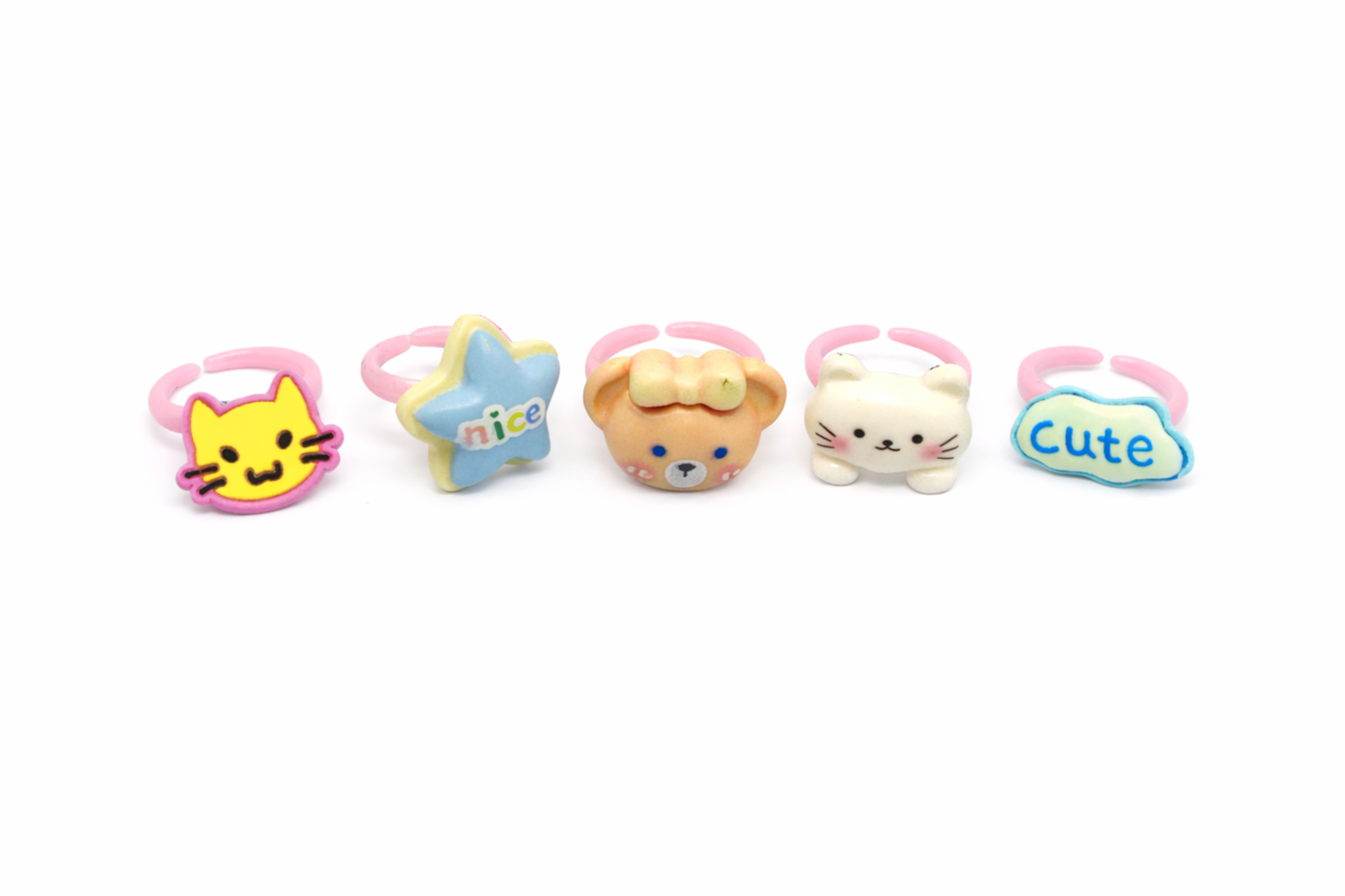 Cartoon Finger Toy Rings