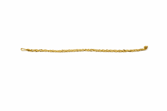 Thin Gold Chain Toy Bracelet - 7"